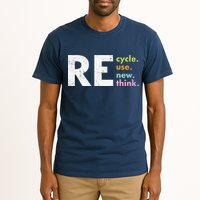 Recycle Reuse Renew Rethink Tall T-Shirt