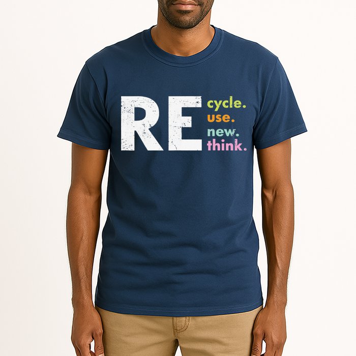 Recycle Reuse Renew Rethink Tall T-Shirt