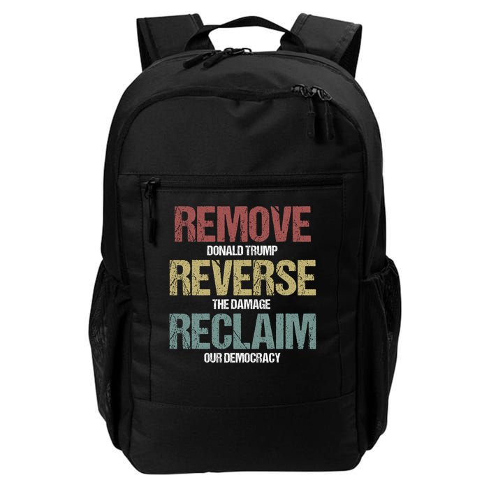Remove Reverse Reclaim Protest Daily Commute Backpack