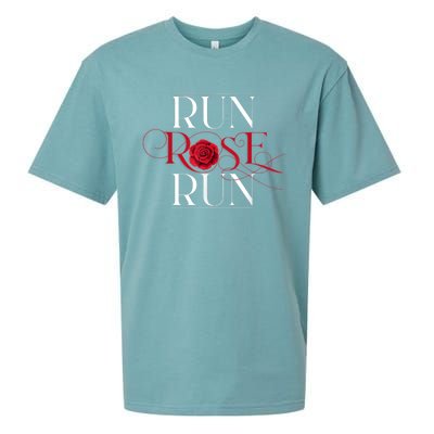 Run Rose Run Logo D.o.l.l.y P.a.r.t.o.n Vintage Retro 80s 90s Country Music Sueded Cloud Jersey T-Shirt