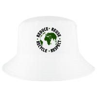 Recycle Reduce Reuse Respect Earth Day Cool Comfort Performance Bucket Hat