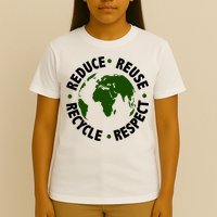 Recycle Reduce Reuse Respect Earth Day T-Shirt