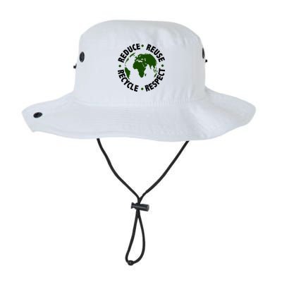 Recycle Reduce Reuse Respect Earth Day Bucket Hat