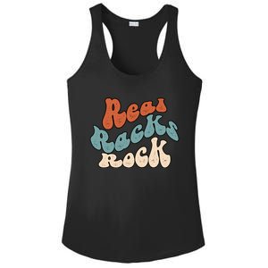 Real Racks Rock Gift Ladies PosiCharge Competitor Racerback Tank