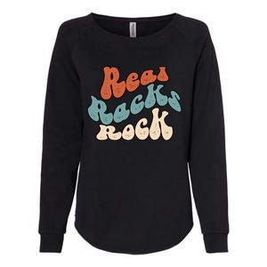 Real Racks Rock Gift Womens California Wash Sweatshirt