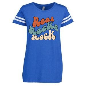 Real Racks Rock Gift Enza Ladies Jersey Football T-Shirt