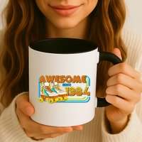 Retro Roller Skates Awesome Since 1984 40th Birthday Mug