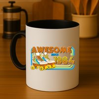 Retro Roller Skates Awesome Since 1984 40th Birthday Mug