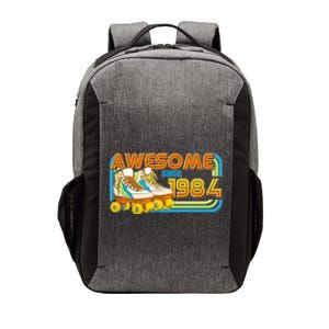 Retro Roller Skates Awesome Since 1984 40th Birthday Vector Backpack