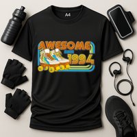 Retro Roller Skates Awesome Since 1994 30th Birthday Performance Shirt