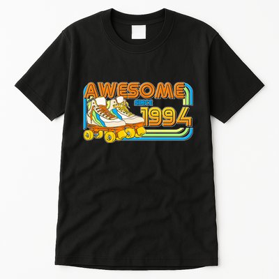 Retro Roller Skates Awesome Since 1994 30th Birthday Tall T-Shirt