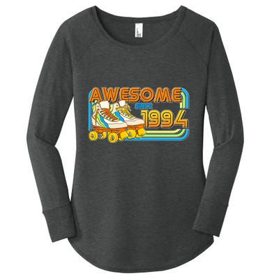 Retro Roller Skates Awesome Since 1994 30th Birthday Women's Perfect Tri Tunic Long Sleeve Shirt