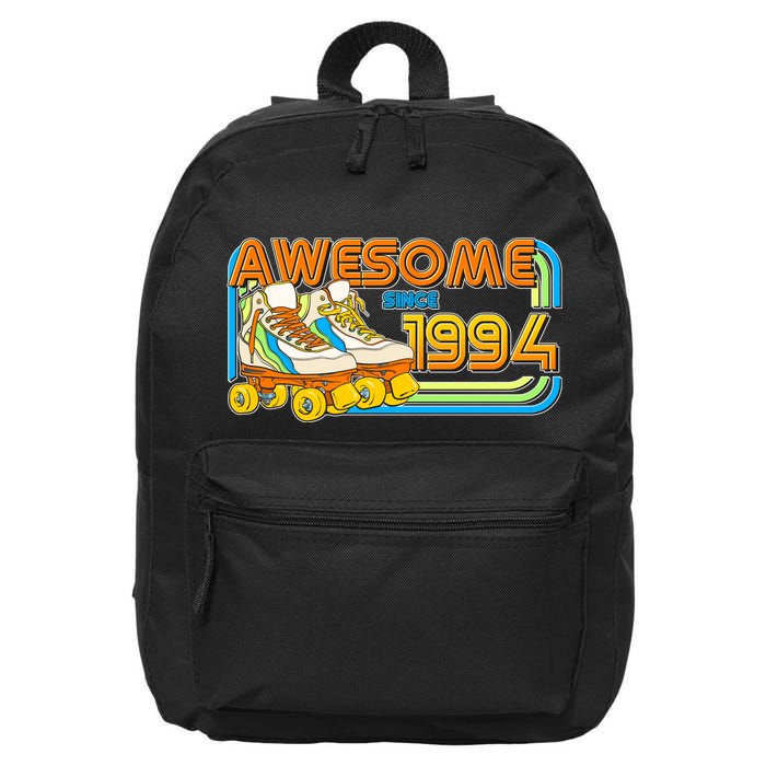 Retro Roller Skates Awesome Since 1994 30th Birthday 16 in Basic Backpack
