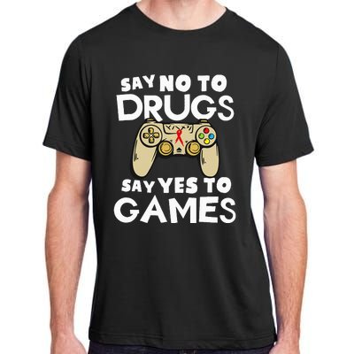 Red Ribbon Squad Week Say No To Say Yes To Video Games Adult ChromaSoft Performance T-Shirt