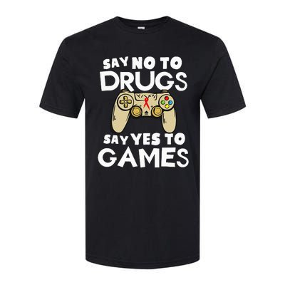 Red Ribbon Squad Week Say No To Say Yes To Video Games Softstyle CVC T-Shirt