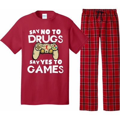 Red Ribbon Squad Week Say No To Say Yes To Video Games Pajama Set