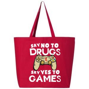 Red Ribbon Squad Week Say No To Say Yes To Video Games 25L Jumbo Tote