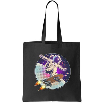 Retro Rocket Skateboarding Space Astronaut Bag