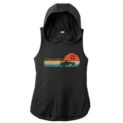 Rocket Rc Soccer Car Retro Style Gamer Ladies PosiCharge Tri-Blend Wicking Draft Hoodie Tank