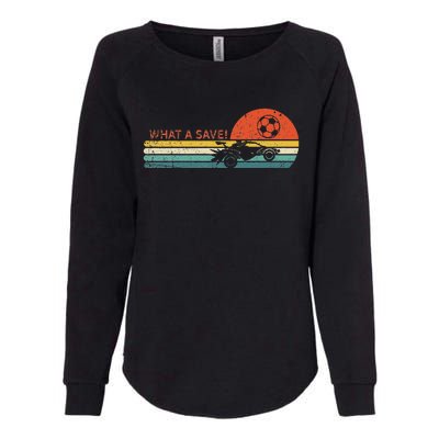 Rocket Rc Soccer Car Retro Style Gamer Womens California Wash Sweatshirt