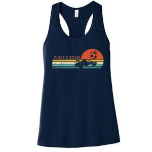 Rocket Rc Soccer Car Retro Style Gamer Women's Racerback Tank