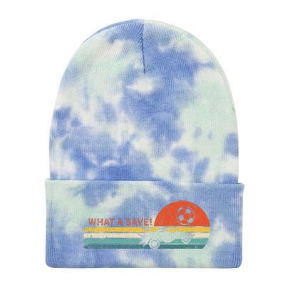 Rocket Rc Soccer Car Retro Style Gamer Tie Dye 12in Knit Beanie