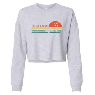 Rocket Rc Soccer Car Retro Style Gamer Cropped Pullover Crew