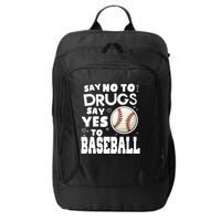 Red Ribbon Squad Week Say No To Say Yes To BaseBall City Backpack