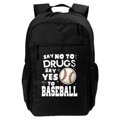 Red Ribbon Squad Week Say No To Say Yes To BaseBall Backpack