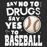 Red Ribbon Squad Week Say No To Say Yes To BaseBall Adult Drive Performance Visor