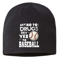 Red Ribbon Squad Week Say No To Say Yes To BaseBall Sustainable Beanie