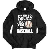 Red Ribbon Squad Week Say No To Say Yes To BaseBall Tie Dye Hoodie