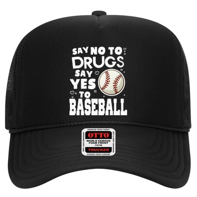 Red Ribbon Squad Week Say No To Say Yes To BaseBall Trucker Hat