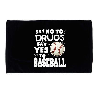 Red Ribbon Squad Week Say No To Say Yes To BaseBall Microfiber Hand Towel