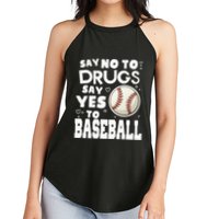 Red Ribbon Squad Week Say No To Say Yes To BaseBall Women's Perfect Tri Rocker Tank