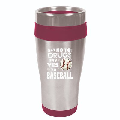 Red Ribbon Squad Week Say No To Say Yes To BaseBall 16oz Travel Tumbler