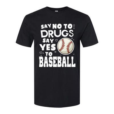 Red Ribbon Squad Week Say No To Say Yes To BaseBall Softstyle CVC T-Shirt