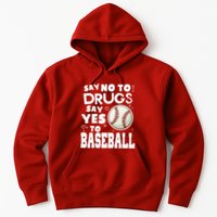 Red Ribbon Squad Week Say No To Say Yes To BaseBall Hoodie