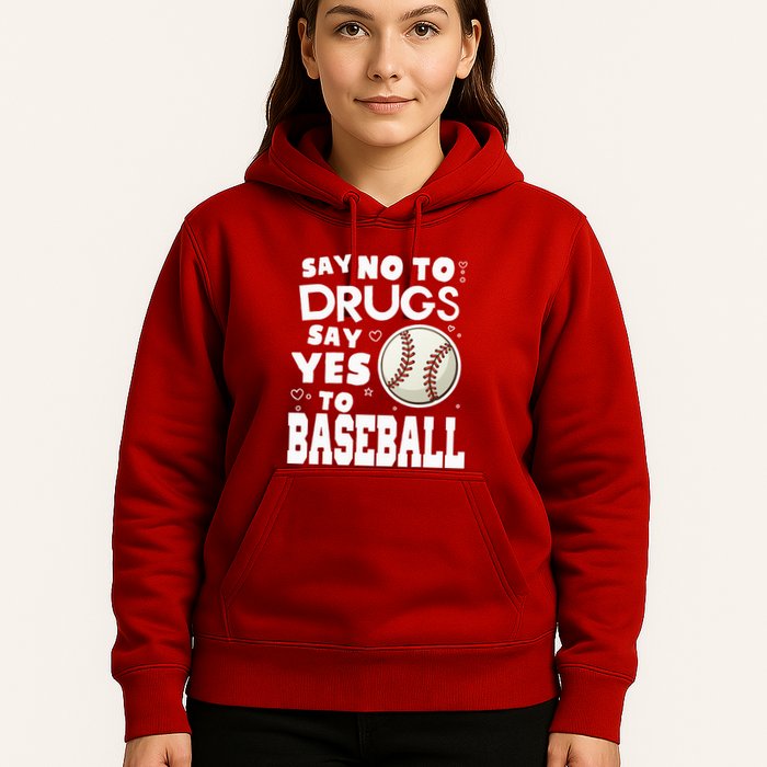 Red Ribbon Squad Week Say No To Say Yes To BaseBall Hoodie