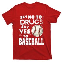 Red Ribbon Squad Week Say No To Say Yes To BaseBall T-Shirt