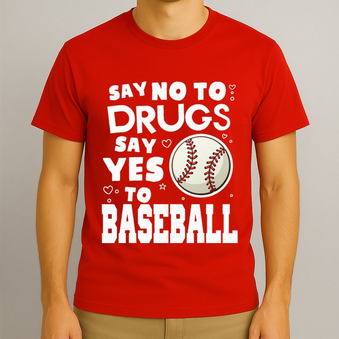 Red Ribbon Squad Week Say No To Say Yes To BaseBall T-Shirt