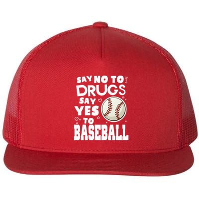 Red Ribbon Squad Week Say No To Say Yes To BaseBall Flatbill Hat