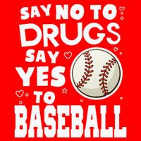 Red Ribbon Squad Week Say No To Say Yes To BaseBall Flatbill Hat