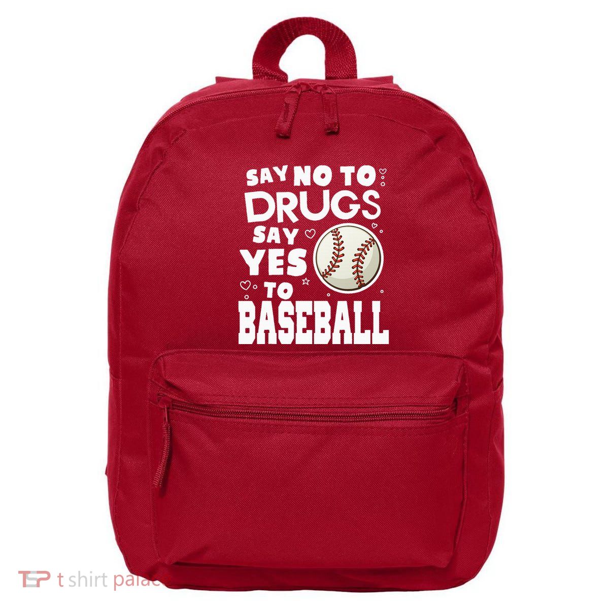 Red Ribbon Squad Week Say No To Say Yes To BaseBall 16 in Basic Backpack