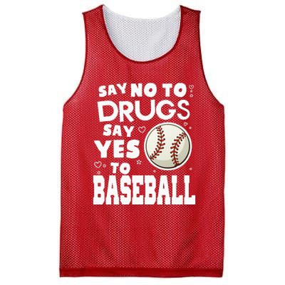 Red Ribbon Squad Week Say No To Say Yes To BaseBall Mesh Reversible Basketball Jersey Tank