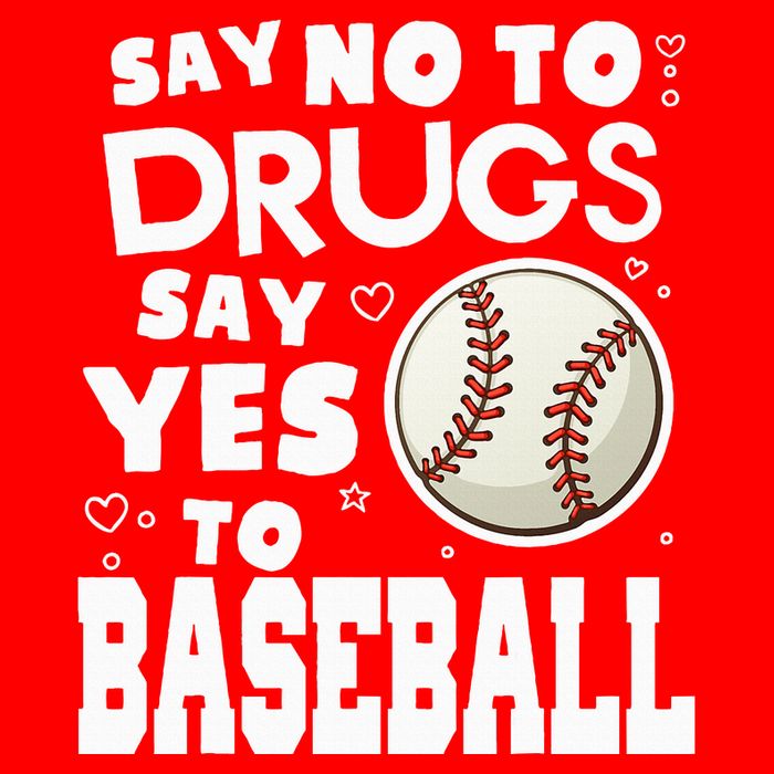 Red Ribbon Squad Week Say No To Say Yes To BaseBall Pom Pom 12in Knit Beanie