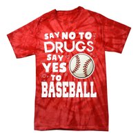 Red Ribbon Squad Week Say No To Say Yes To BaseBall Tie-Dye T-Shirt