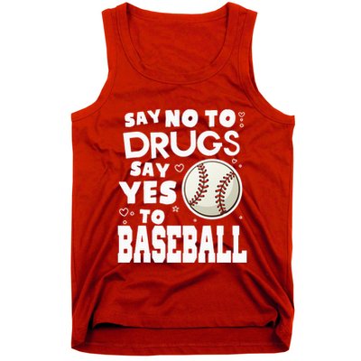 Red Ribbon Squad Week Say No To Say Yes To BaseBall Tank Top