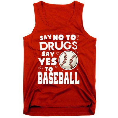 Red Ribbon Squad Week Say No To Say Yes To BaseBall Tank Top