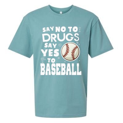 Red Ribbon Squad Week Say No To Say Yes To BaseBall Sueded Cloud Jersey T-Shirt